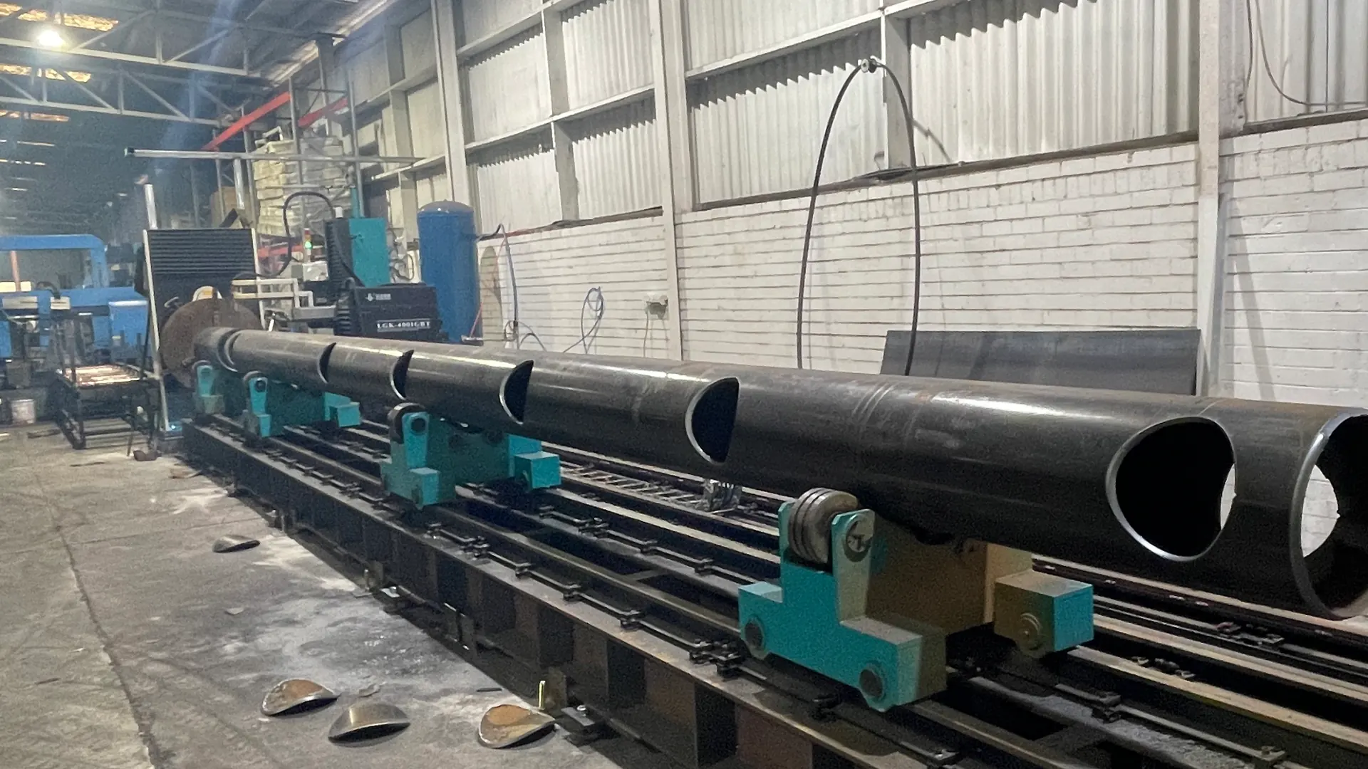 TubeTech workshop detail for Sandblasting & Shot Blasting