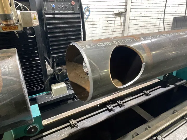 TubeTech workshop detail for Tube Laser Cutting